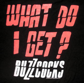 バズコックス BUZZCOCKS Tシャツ What Do I Get 正規品 #ロックTシャツ #PUNK