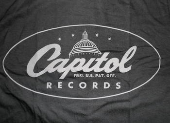 ★キャピタル レコード #Tシャツ Capitol Records OVAL , TOWER LOGO 正規品