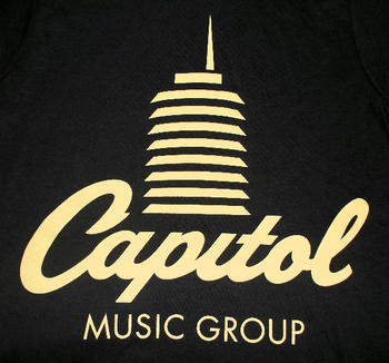 ★キャピタル レコード Capitol Records #Tシャツ OVAL , TOWER LOGO 正規品