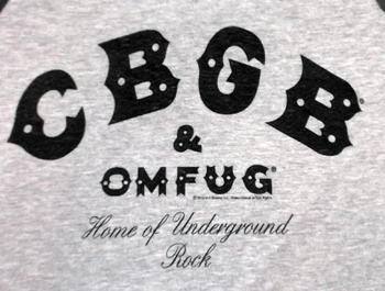 ★CBGB ベースボールTシャツ(USA正規品) 再入荷!! #PUNK #ロックTシャツ　