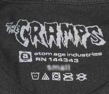 ★The CRAMPS ザ・クランプス Tシャツ 正規品 入荷予定!! #ロックTシャツ