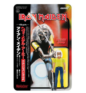 ★アイアン メイデン フィギュア Iron Maiden Eddie ReAction Figure - Japan