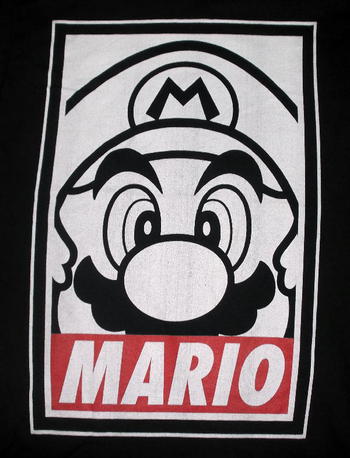 ★スーパーマリオ Super Mario #Tシャツ OBEY 正規品 #キャラクター　