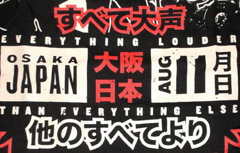 ★モーターヘッド Tシャツ #MOTORHEAD Loud in Osaka ,Tokyo Hiro #ロックTシャツ