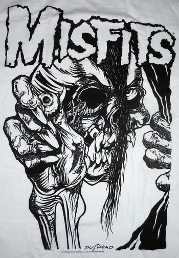 ★MISFITS Tシャツ ミスフィッツ・レコード Misfits Records CIRCLE 正規品