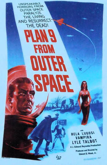 ★プラン9・フロム・アウター・スペース #Tシャツ Plan 9 from Outer Space #映画