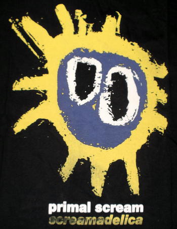 ★Primal Scream プライマルスクリームTシャツ Screamadelica 正規品 再入荷 #ロックTシャツ