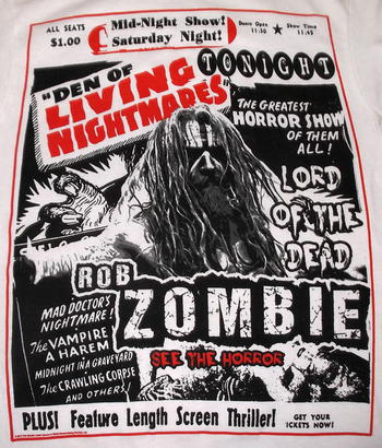 ★Rob Zombie ロブゾンビ Tシャツ Devil Made 入荷 #ロックTシャツ