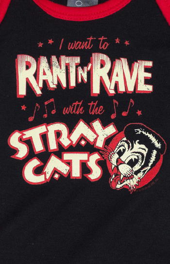 ★STRAY CATS ストレイキャッツ ロンパース & キッズTee 正規品 在庫限り! #ロカビリー