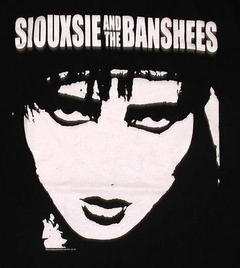 ★スージー&バンシーズ Tシャツ Siouxsie & the Banshees 再入荷予定 #ロックTシャツ