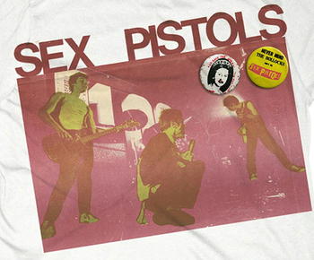 ★セックス ピストルズ Tシャツ Sex Pistols BADGE 正規品 入荷 #ロックTシャツ