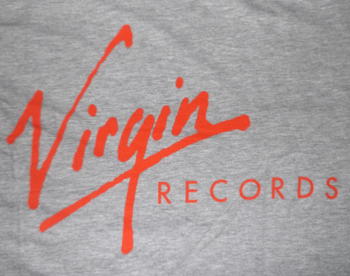 ★ヴァージン レコード Tシャツ Virgin Records ロゴ 正規品