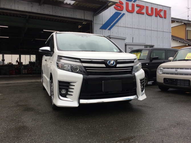 ヴォクシーハイブリッドZSキラメキⅡ納車 ヴォクシーハイブリッドZSキラメキⅡ納車