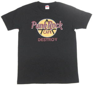 ★Punk Rock Cafe パンク ロック カフェ Tシャツ Hard Rock Cafeパロディ
