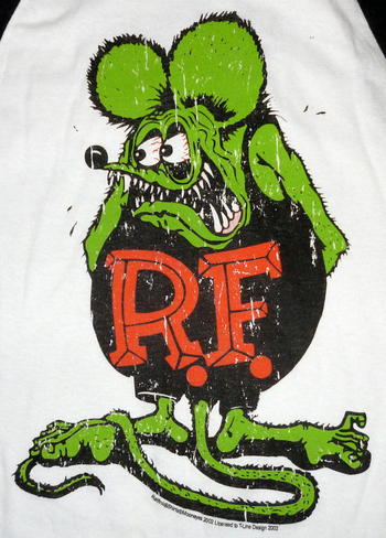 ★ #ラットフィンク ベースボール #Tシャツ Rat Fink USA版 正規品 再入荷
