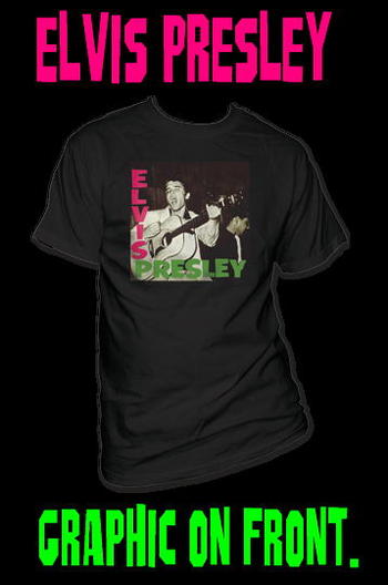 ★Elvis Presley エルヴィス Tシャツ 1st, I Heart ELVIS #ロカビリー #ロックTシャツ