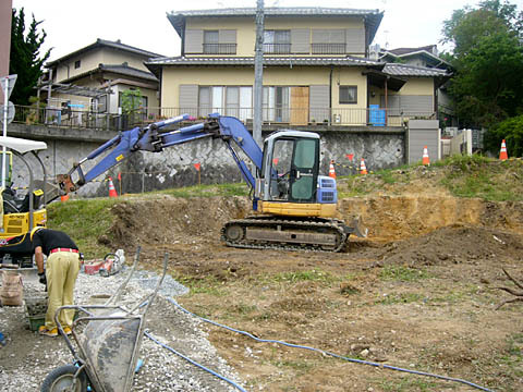 富塚うさぎ坂造成工事(その1) 富塚うさぎ坂造成工事(その1)