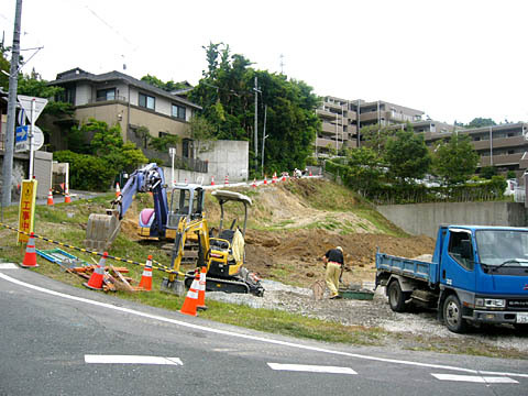 富塚うさぎ坂造成工事(その1) 富塚うさぎ坂造成工事(その1)