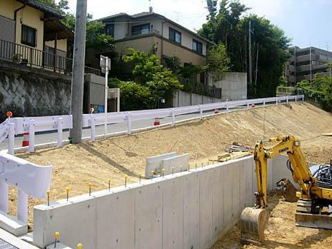 富塚うさぎ坂造成工事(その6) 富塚うさぎ坂造成工事(その6)