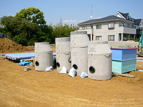 富塚町弁天平:造成工事(その4) 富塚町弁天平:造成工事(その4)