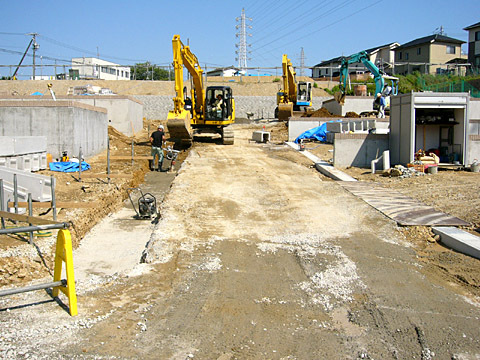 磐田市西貝塚造成工事(その10) 磐田市西貝塚造成工事(その10)