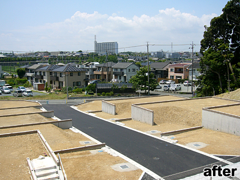 磐田市西貝塚造成工事(おわり) 磐田市西貝塚造成工事(おわり)