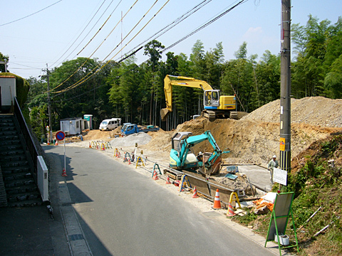 富塚町長坂:宅地造成工事(その4) 富塚町長坂:宅地造成工事(その4)