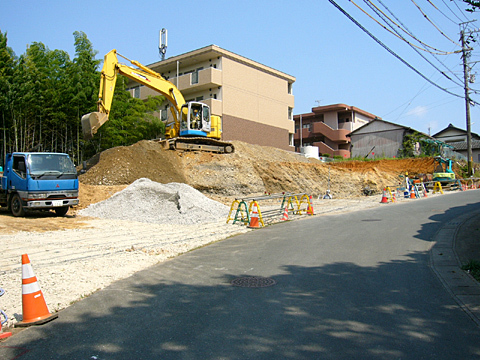 富塚町長坂:宅地造成工事(その4) 富塚町長坂:宅地造成工事(その4)