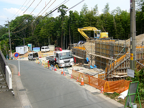 富塚町長坂:宅地造成工事(その5) 富塚町長坂:宅地造成工事(その5)