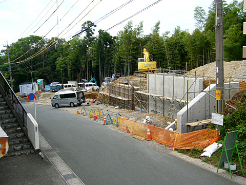 富塚町長坂:宅地造成工事(その6) 富塚町長坂:宅地造成工事(その6)