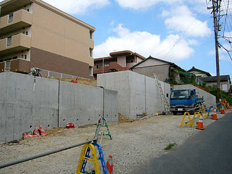 富塚町長坂:宅地造成工事(その7) 富塚町長坂:宅地造成工事(その7)
