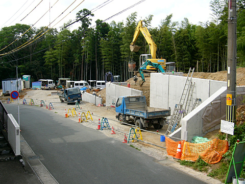 富塚町長坂:宅地造成工事(その7) 富塚町長坂:宅地造成工事(その7)