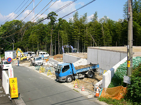 富塚町長坂:宅地造成工事(その10) 富塚町長坂:宅地造成工事(その10)