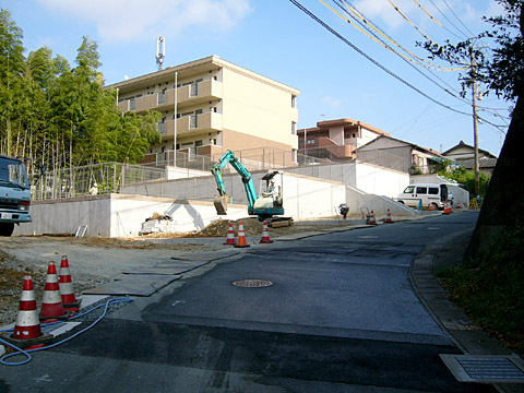 富塚町長坂:宅地造成工事(その13) 富塚町長坂:宅地造成工事(その13)