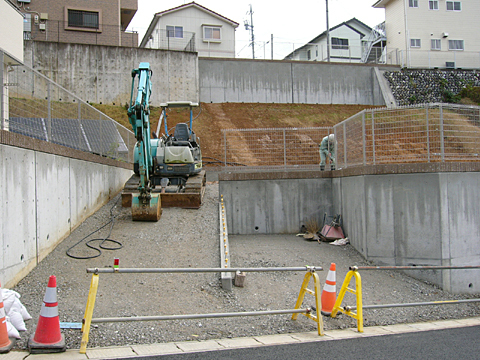 和合町2期:宅地造成工事(その10) 和合町2期:宅地造成工事(その10)