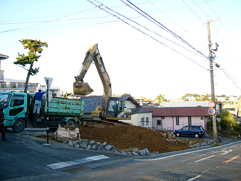 山手町:宅地造成工事(その4) 山手町:宅地造成工事(その4)