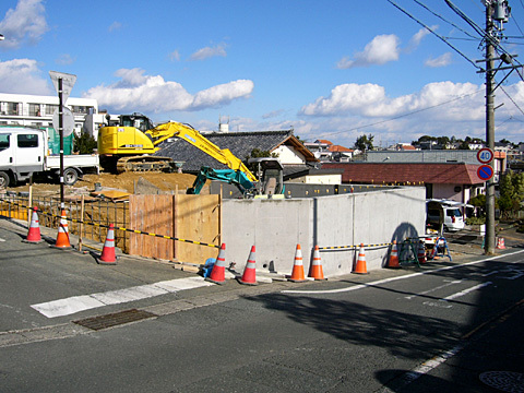 山手町:宅地造成工事(その11) 山手町:宅地造成工事(その11)