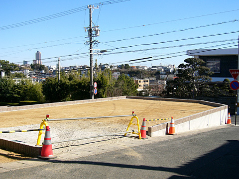 山手町:宅地造成工事(その14) 山手町:宅地造成工事(その14)