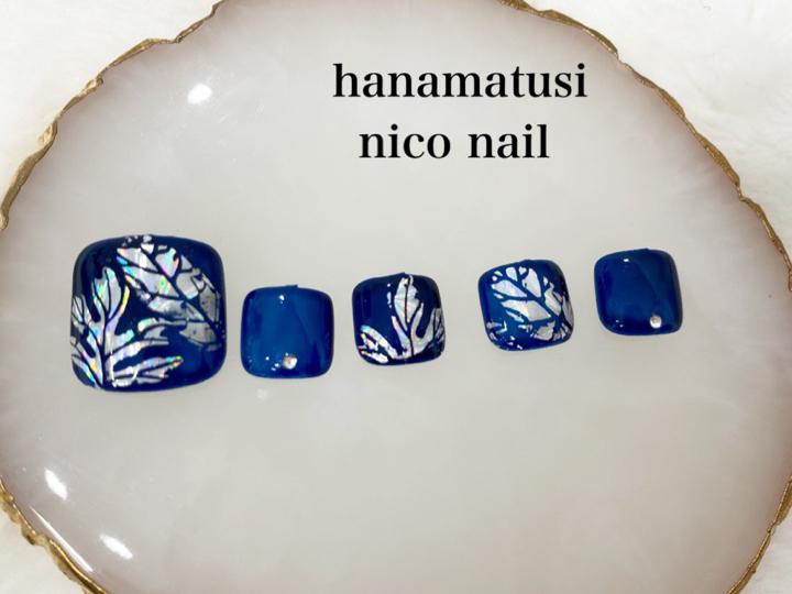 浜松市 ネイルサロンnico nailのフットネイルのご紹介