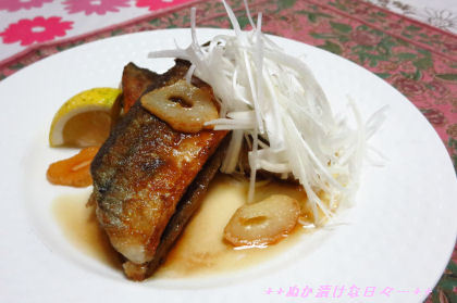 *メリ☆食* 秋刀魚のポワレで夕食♪