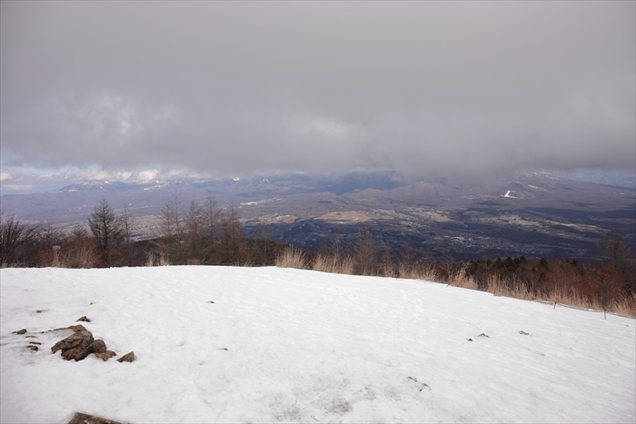ハイキング　年末雪山あるき～入笠山
