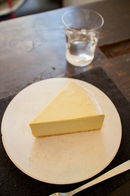 ピスターチオのレアチーズ