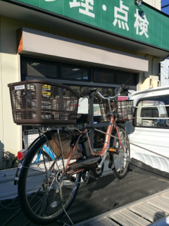 電動自転車納車 電動自転車納車