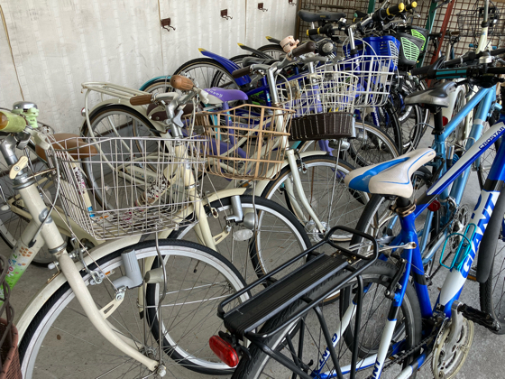 子供用中古自転車勢ぞろい 子供用中古自転車勢ぞろい