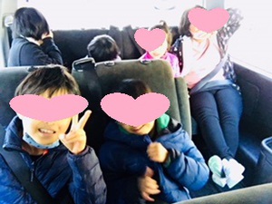 ある日の送迎車 ある日の送迎車