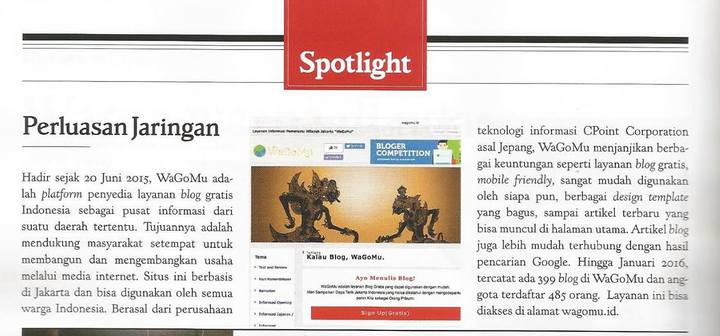「WaGoMu」が「Rolling Stone Indonesia」に掲載されました！