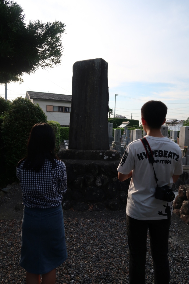 ベトナム人留学生を連れて、ファン・ボイ・チャウ(Phan Bội Châu) 記念の地へ。
