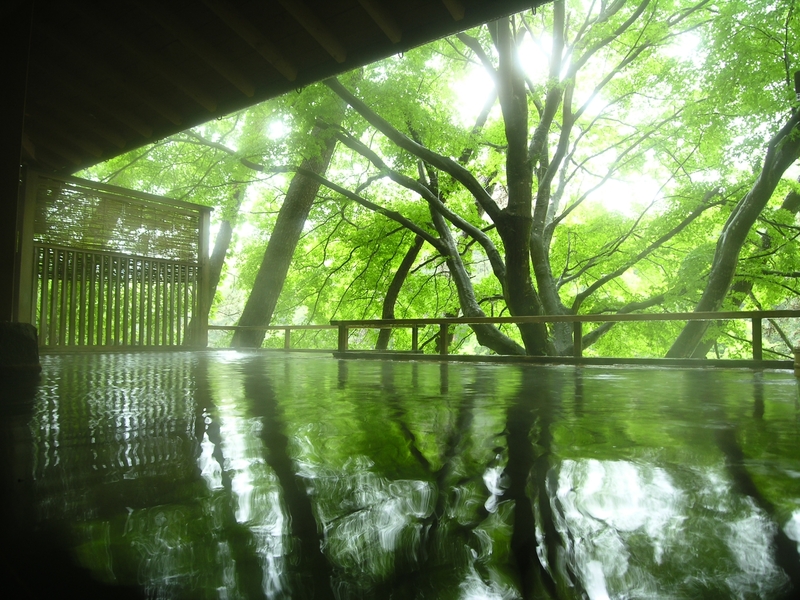 夏休みは 佐野割り を使って、ご家族で 湯谷温泉・湯の風HAZU へ。