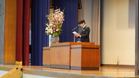 18期159名の卒業生の皆さん、卒業おめでとう！@静岡県立浜松西高・同中等部卒業式