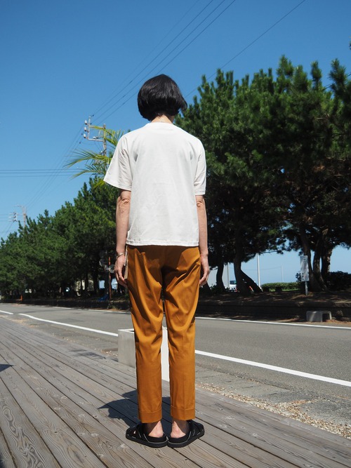 MIDIUMIの光沢が美しいシルケット加工Tee MIDIUMIの光沢が美しいシルケット加工Tee